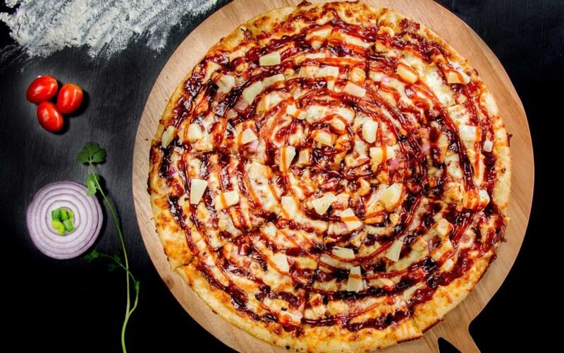 Aloha BBQ Chicken Pizza